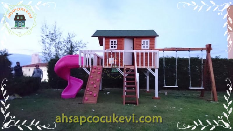 Ahşap Çocuk Evi 1704 (Oyun Evi) - Görsel 2